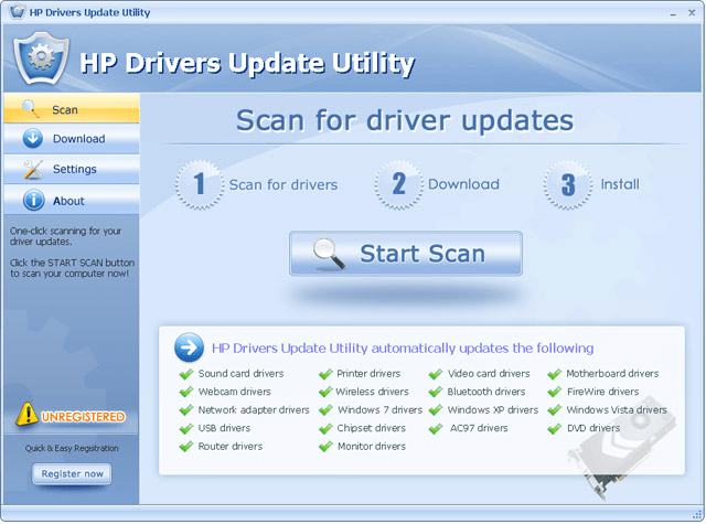 HP Drivers Update Utility