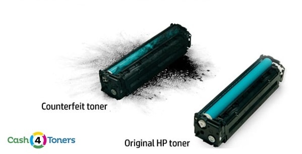 Toner Leak Counterfeit vs OEM