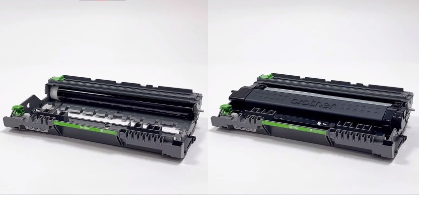 Brother Printer Drum With and Without Toner